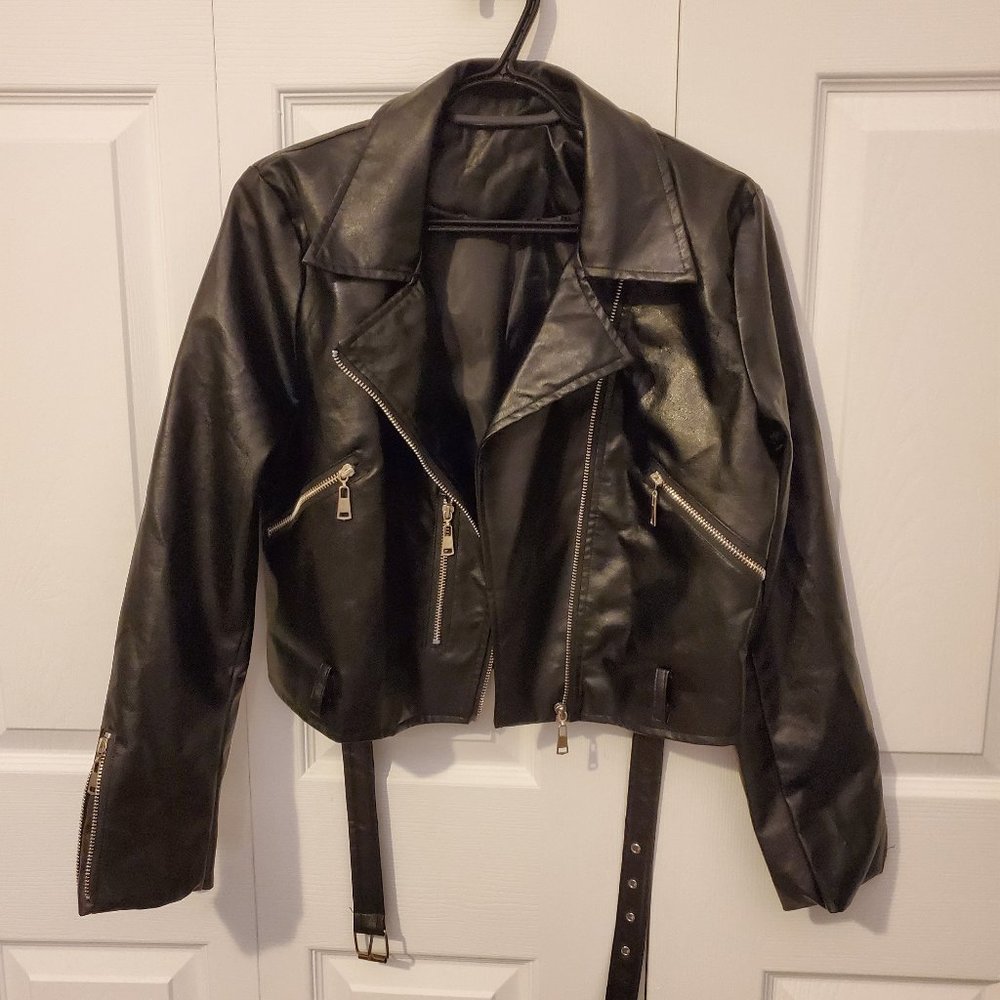 Faux leather Jacker